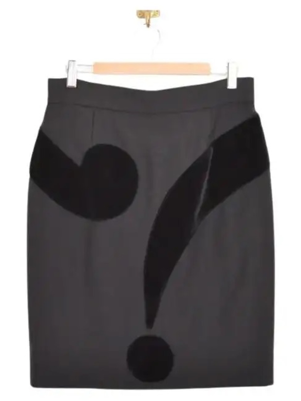 Rare Moschino Cheap & Chic
Question Mark Skirt ~ Size 10
